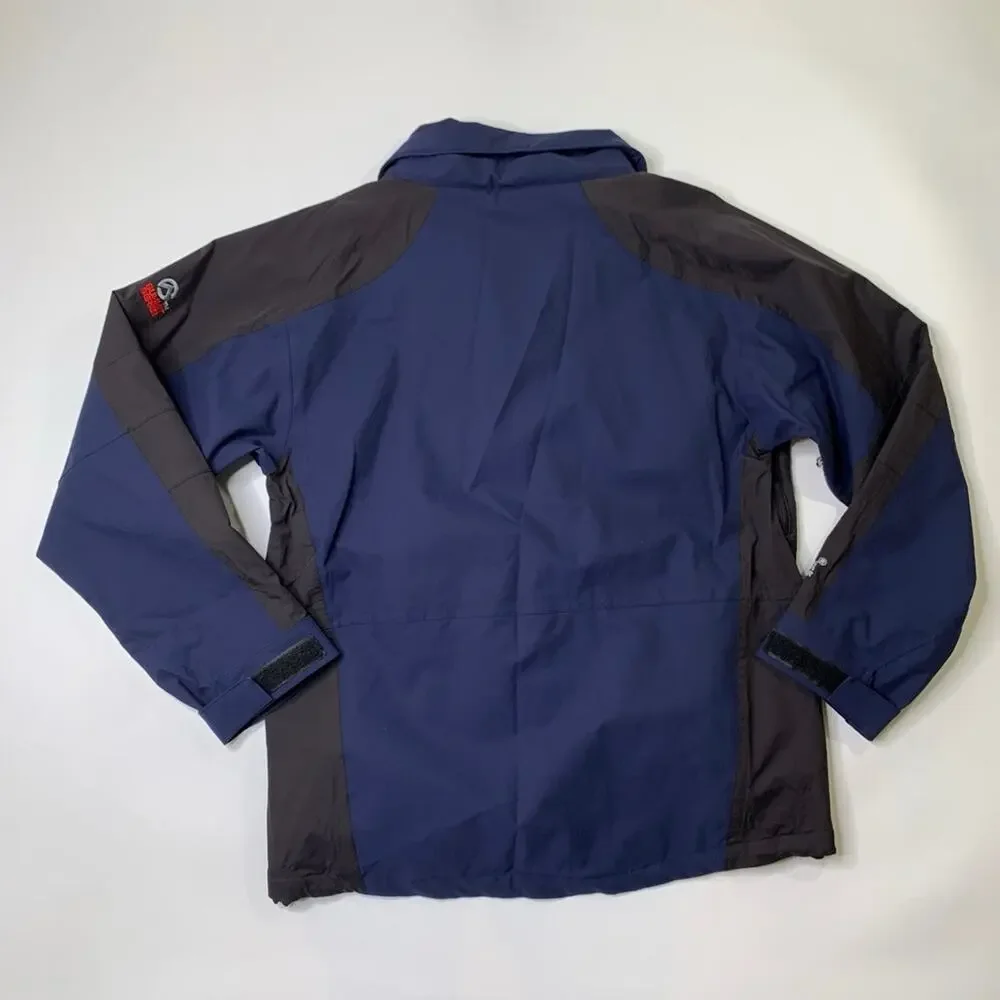 The North Face Jacket Men Medium Navy Black Summit Series GoreTex XCR Waterproof
